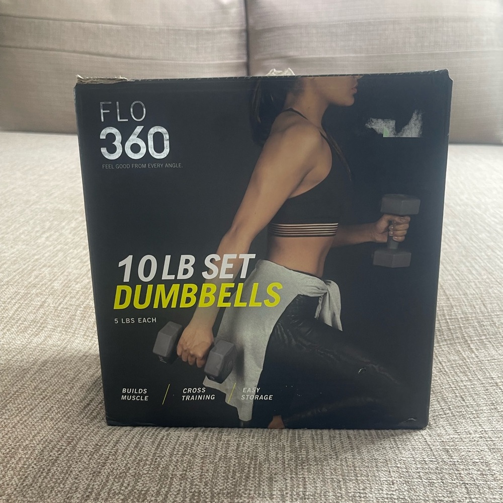 FLO 360 10 pound Dumbells